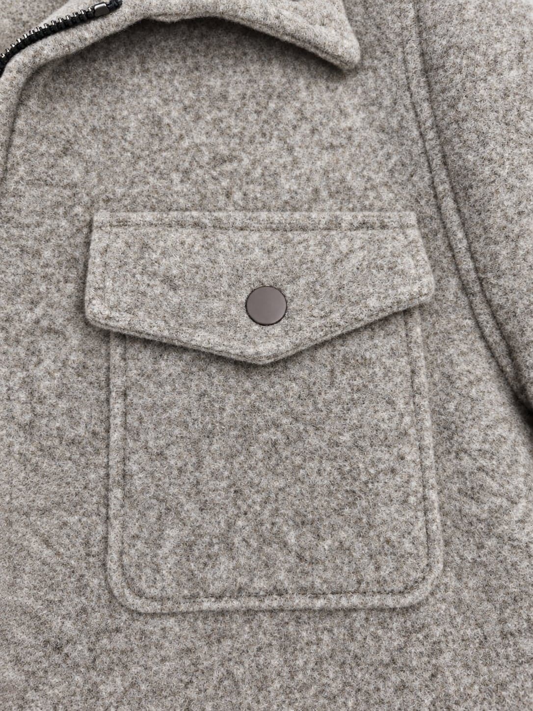 Bob Giubbotto uomo con zip e tasche anteriori A27STEVEN448T448 - 4