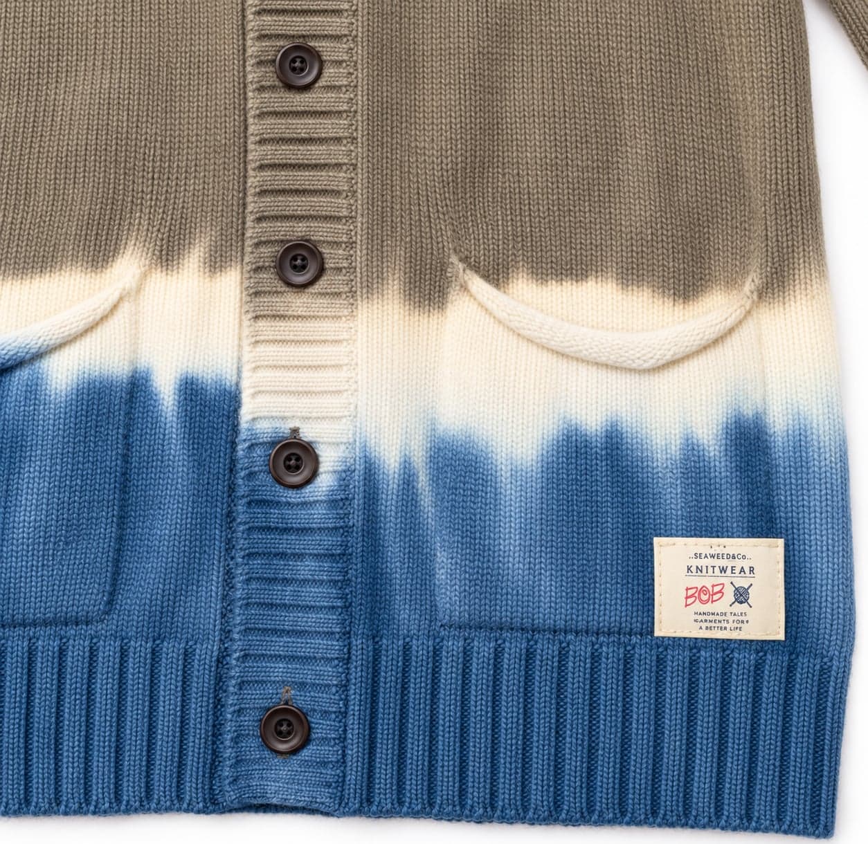 Bob Maglia uomo cardigan balza sfumata  mod. A27BREAKUNICA - 3