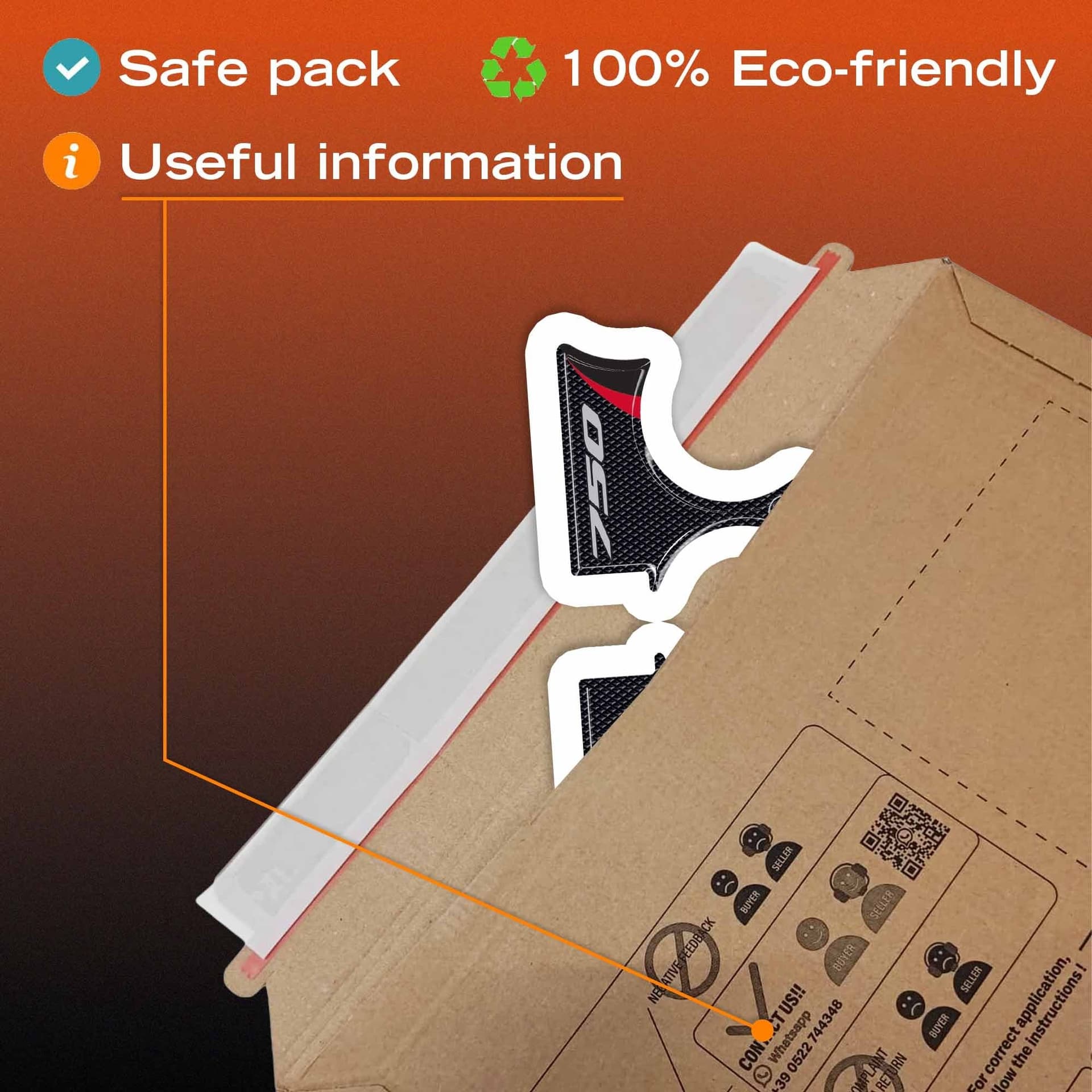 Adesivo resin 3D Piastra sterzo moto compatibile con Honda Transalp 2026 - 10