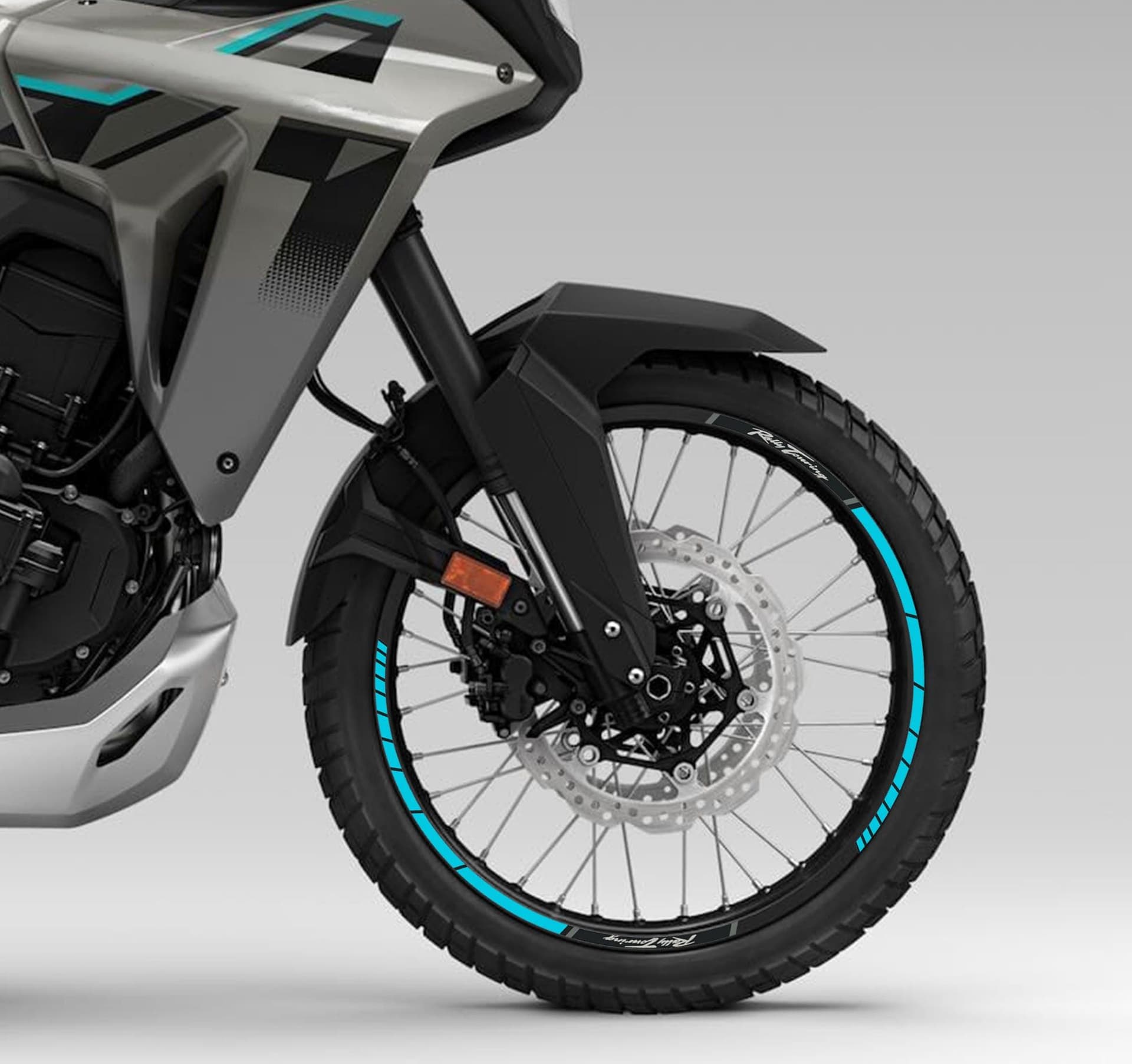 Strisce adesive ruote cerchi moto compatibile con Honda Transalp 2026 - 9