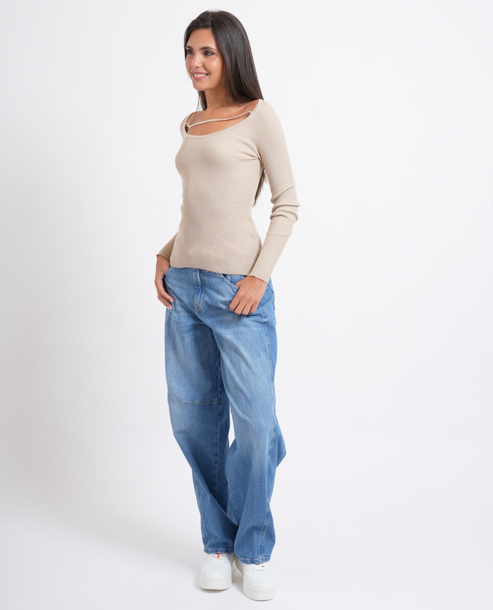 Guess  Maglie Beige - 2
