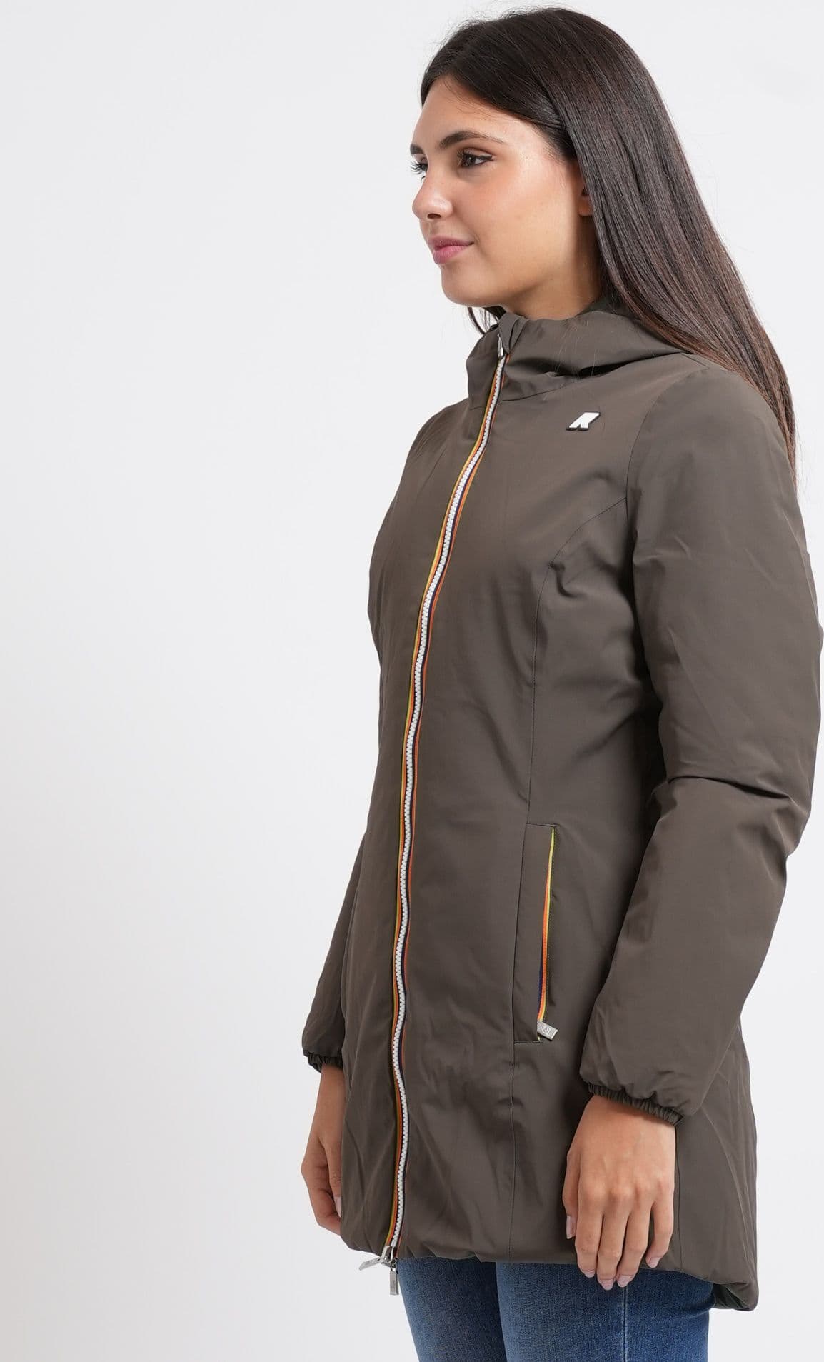 K-Way  Giacconi Nero/verde - 3