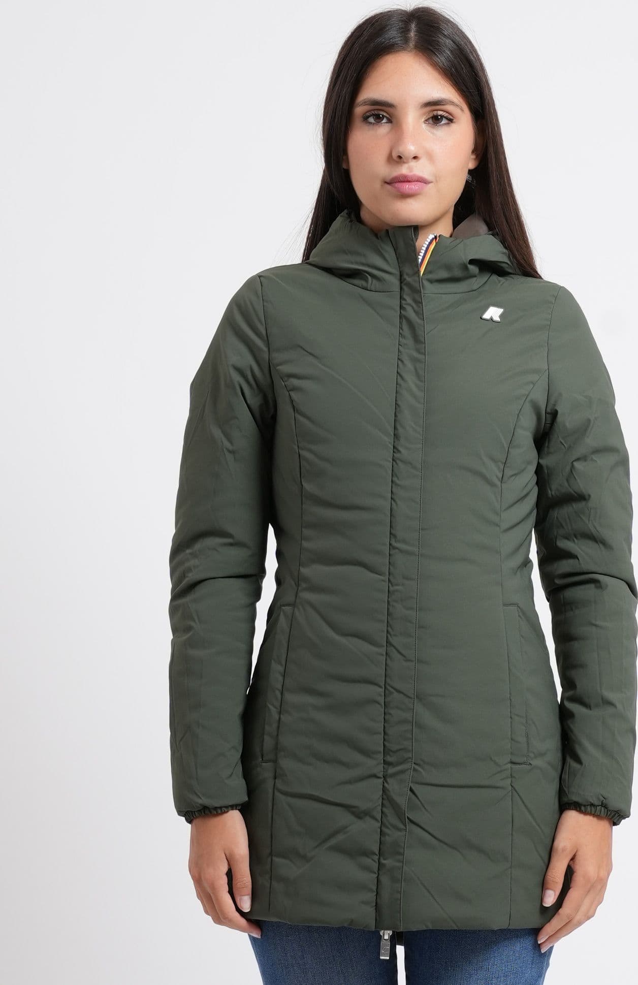 K-Way  Giacconi Nero/verde - 6