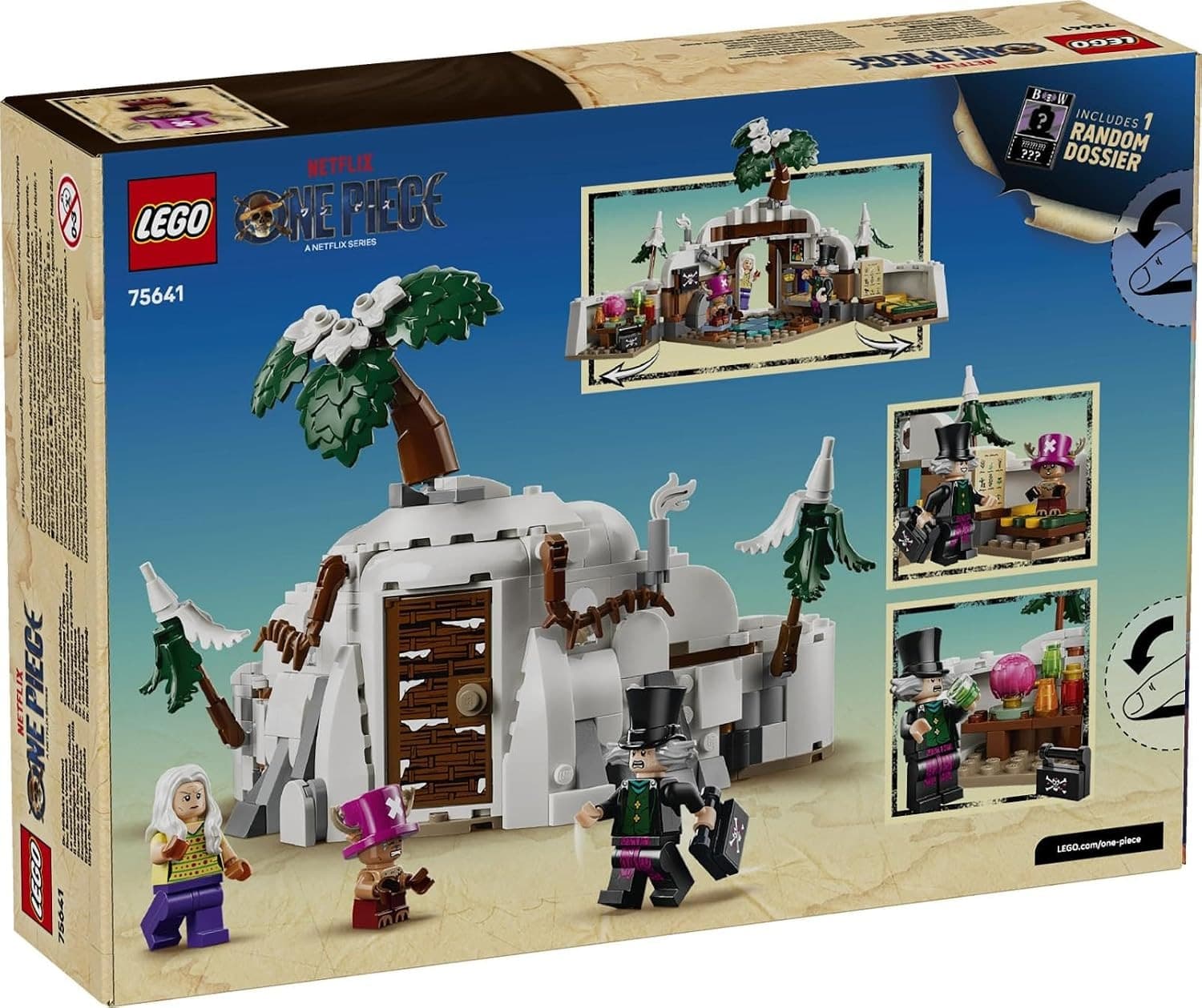 Lego One Piece - Il Nascondiglio del Dottor Hillk 75641 - 7