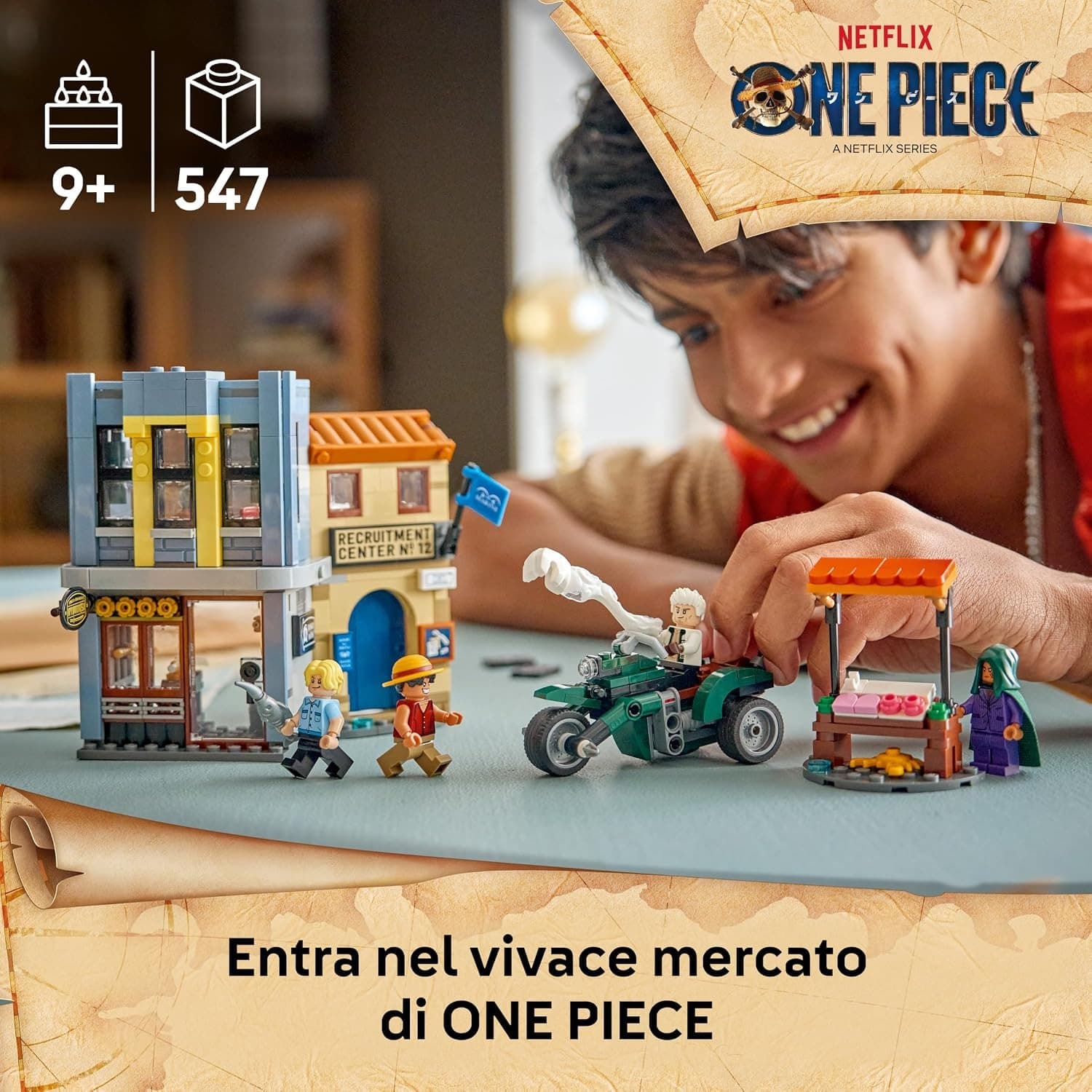 Lego One Piece - Resa dei Conti con Capitano Smoker 75642 - 2
