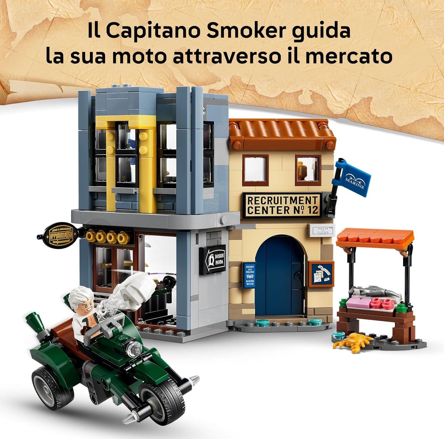 Lego One Piece - Resa dei Conti con Capitano Smoker 75642 - 3
