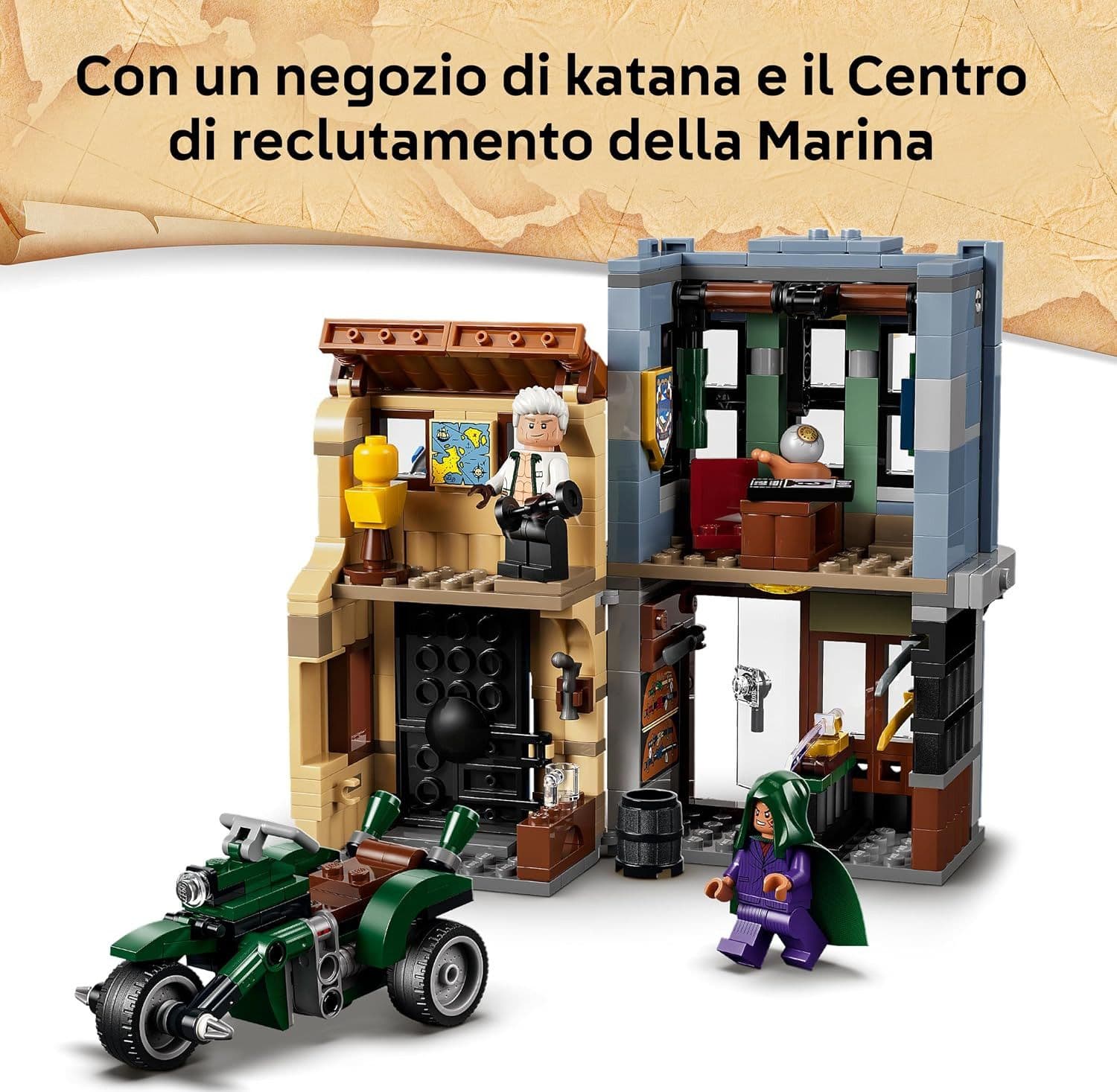 Lego One Piece - Resa dei Conti con Capitano Smoker 75642 - 4