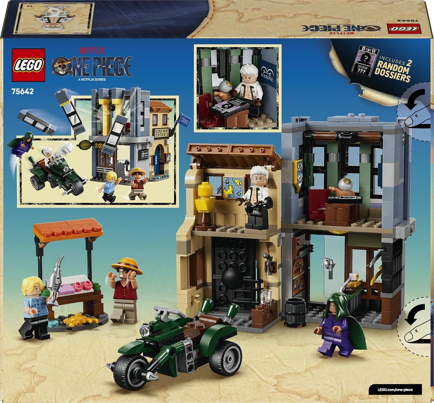 Lego One Piece - Resa dei Conti con Capitano Smoker 75642 - 7