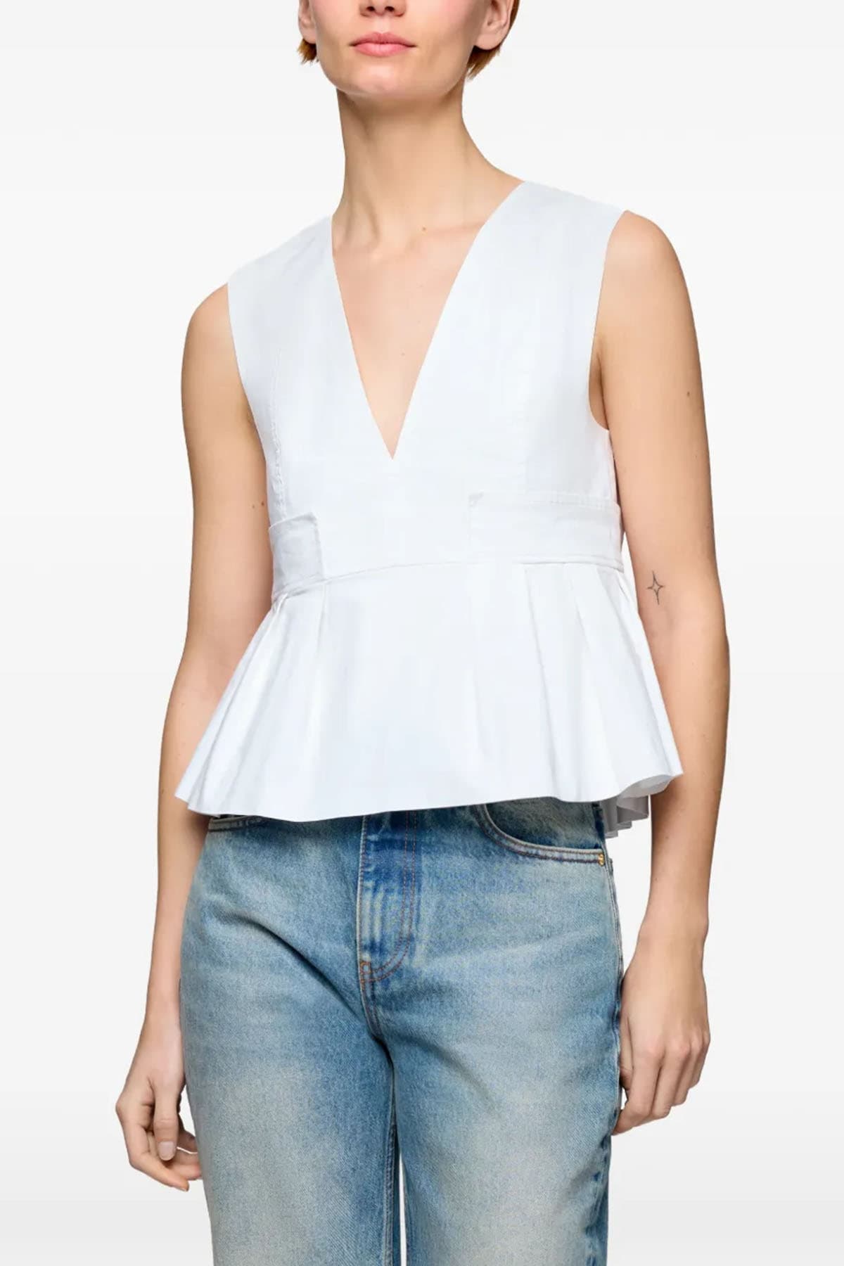GANNI  Top White - 3