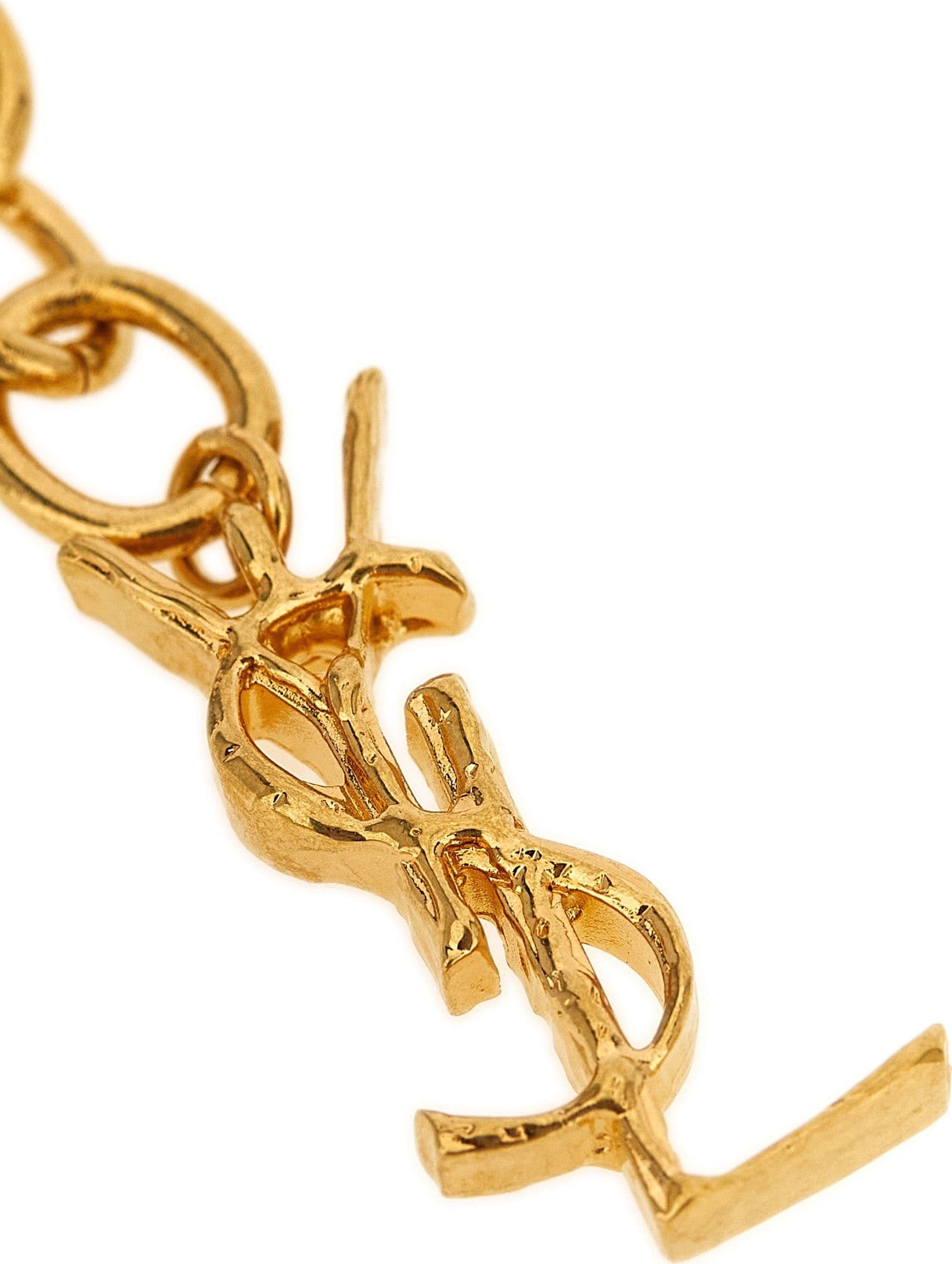 Saint Laurent Gold Brass Bracelet - 2