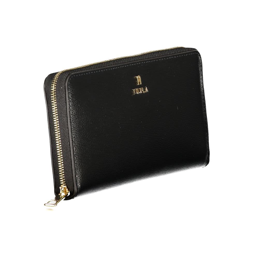 Furla Nero Leather Women Wallet - 3