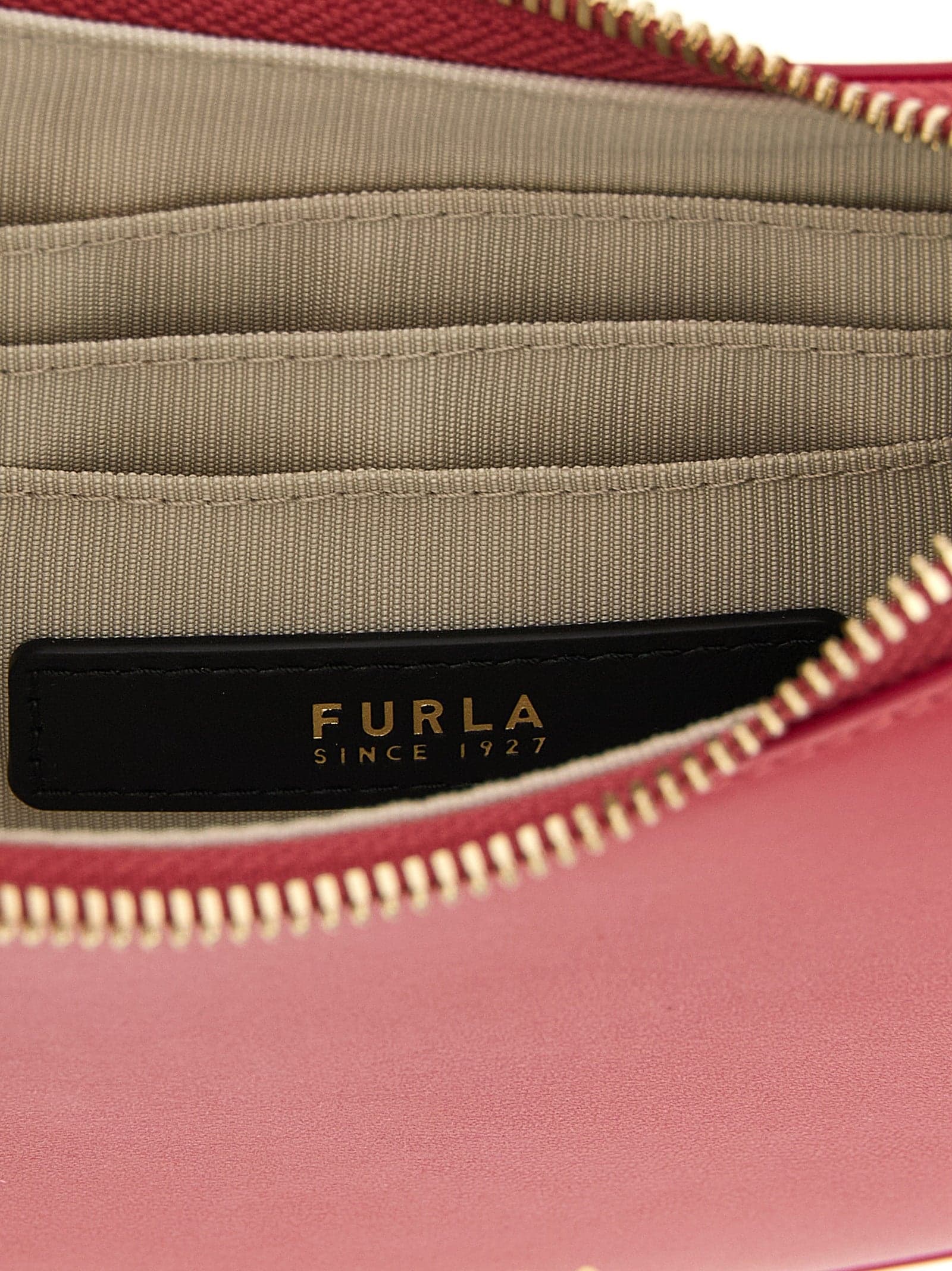Furla Fuchsia Calfskin Shoulder Bag - 4