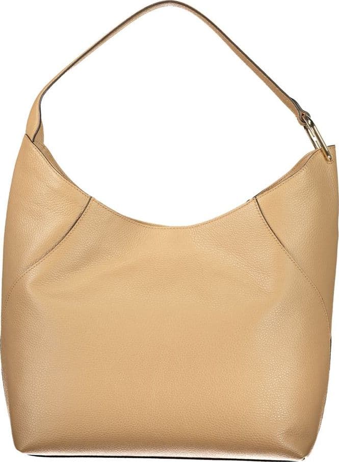 Furla Marrone Leather Women Handbag - 2
