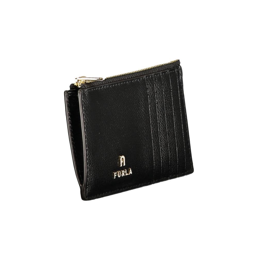 Furla Black Leather Women Wallet - 3