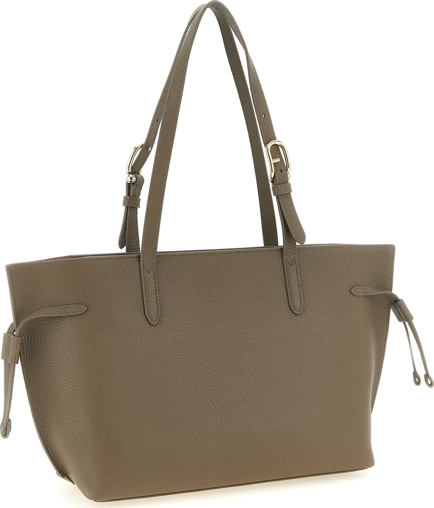Furla Gray Calfskin Tote Bag - 2