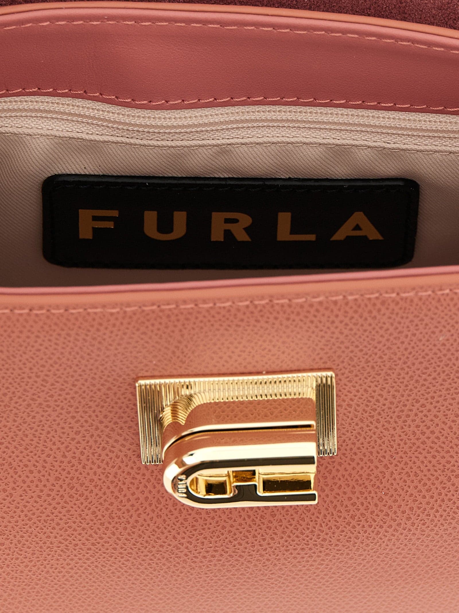 Furla Multicolor Calfskin Handbag - 4