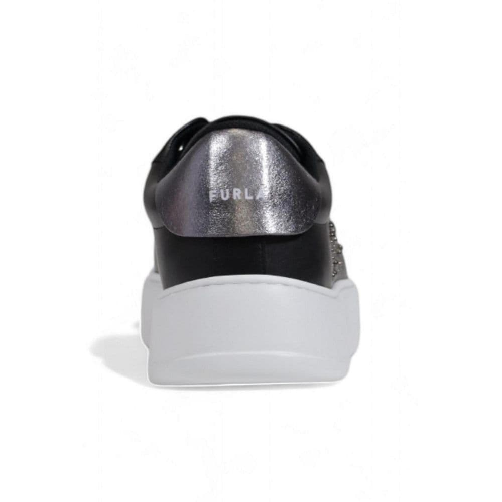 Furla Black Polyethylene Low Top Sneakers - 3