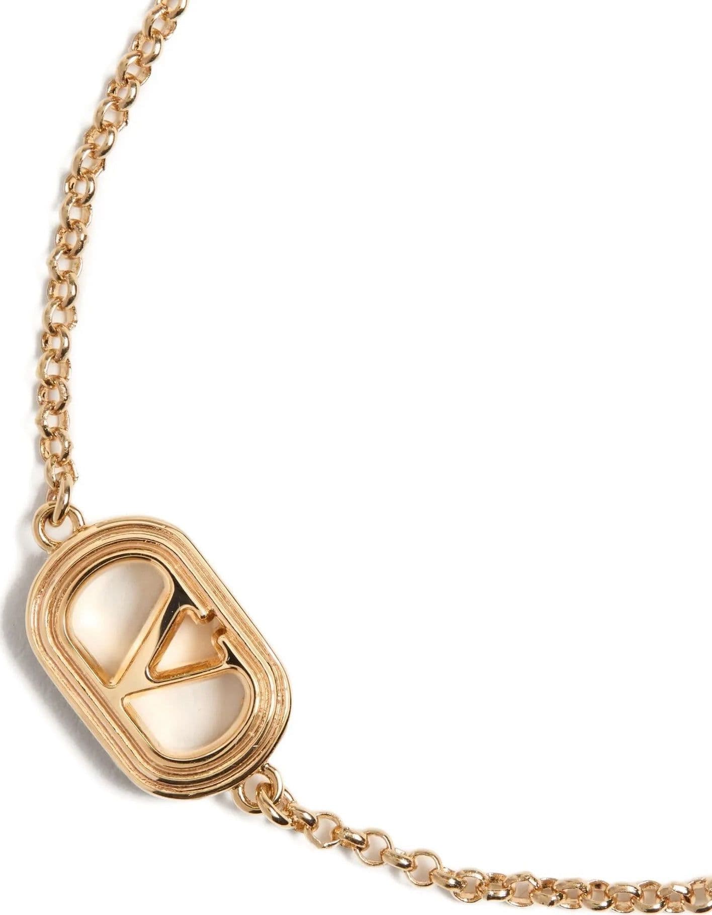 Valentino Garavani Gold Stainless Steel Bracelet - 2