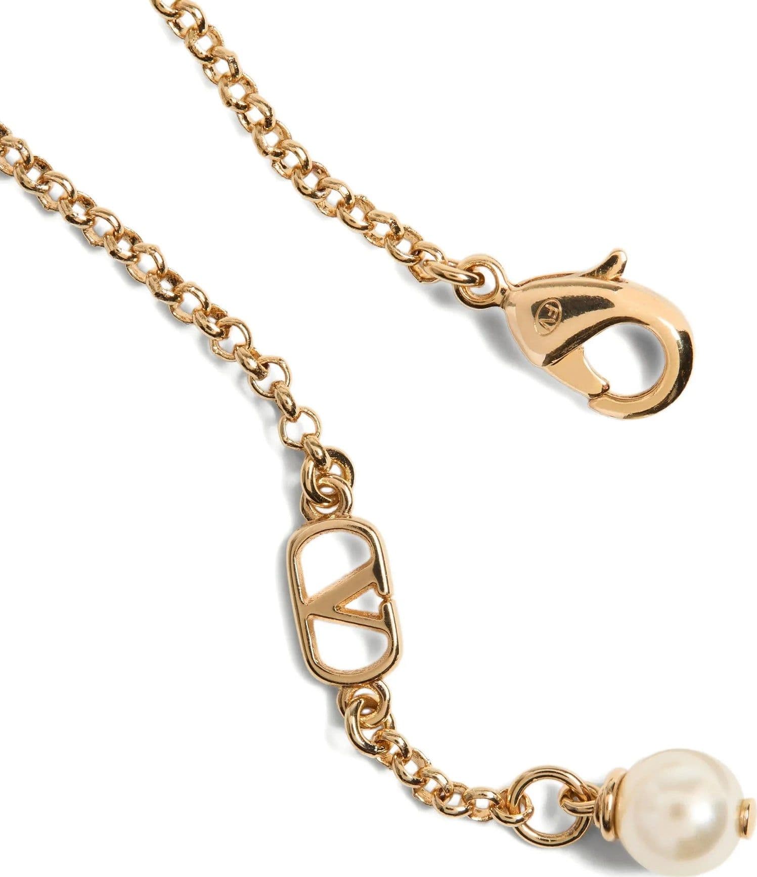 Valentino Garavani Gold Stainless Steel Bracelet - 3