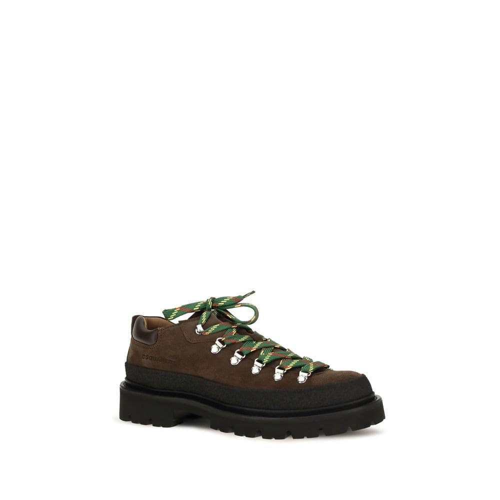 Dsquared² Brown Calf Leather Bos Taurus Lace-Up Boots - 2