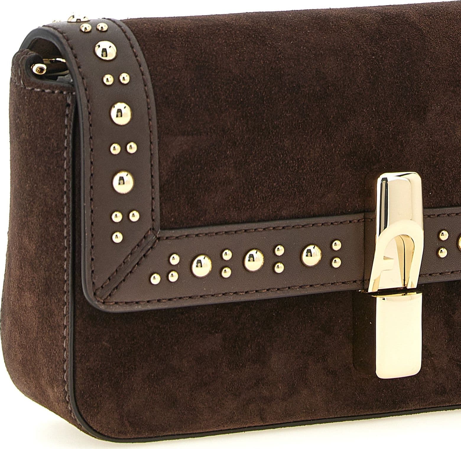 Furla Brown Calfskin Crossbody Bag - 3