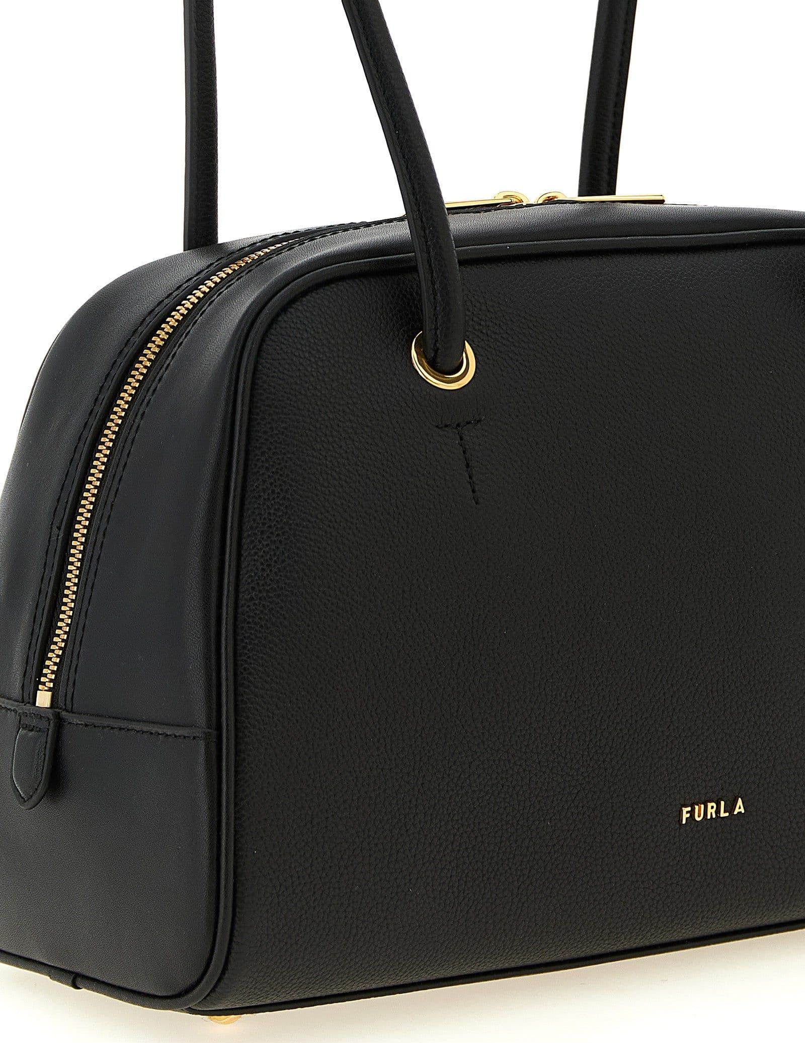 Furla Black Calfskin Handbag - 3