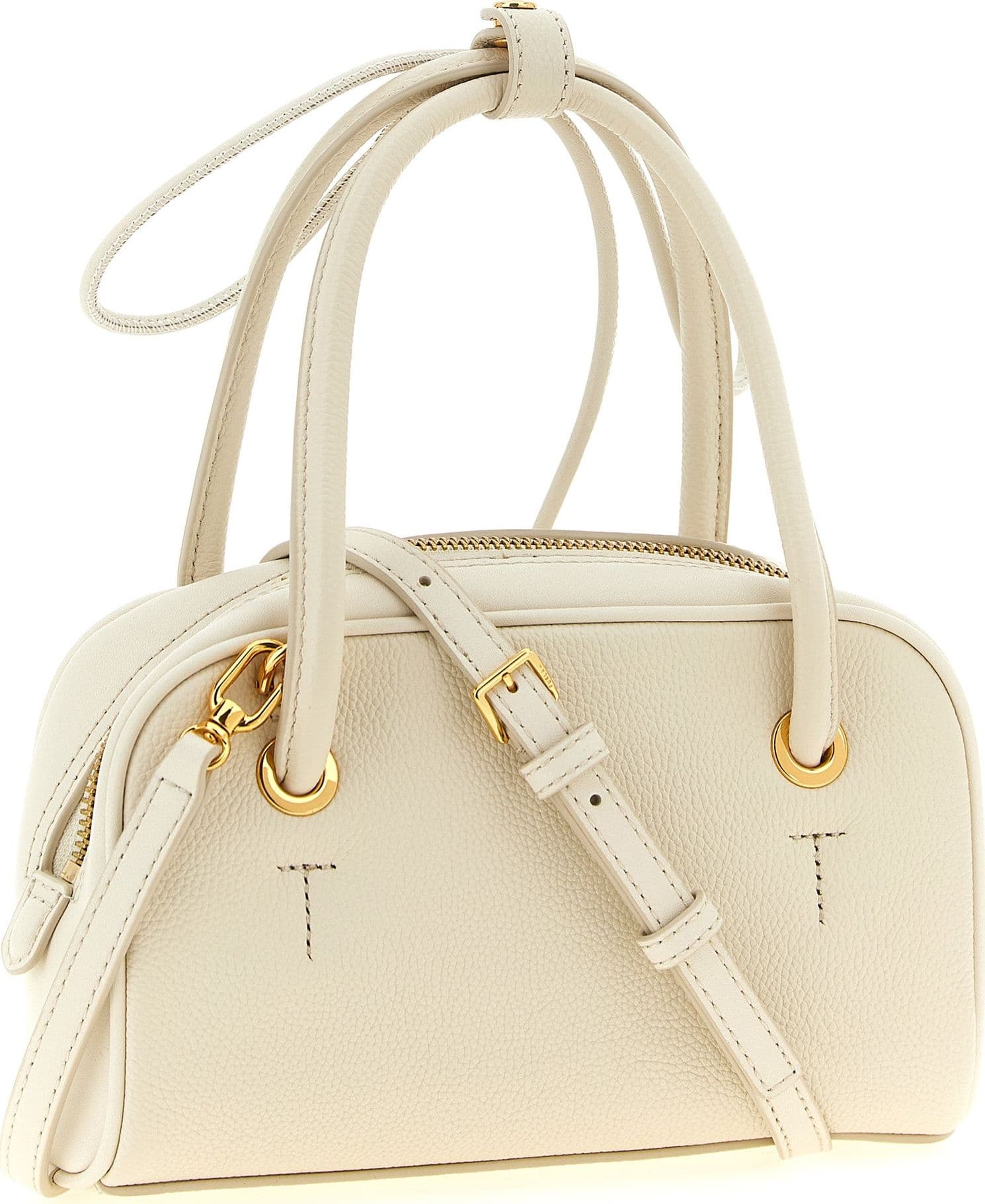 Furla White Calfskin Handbag - 2