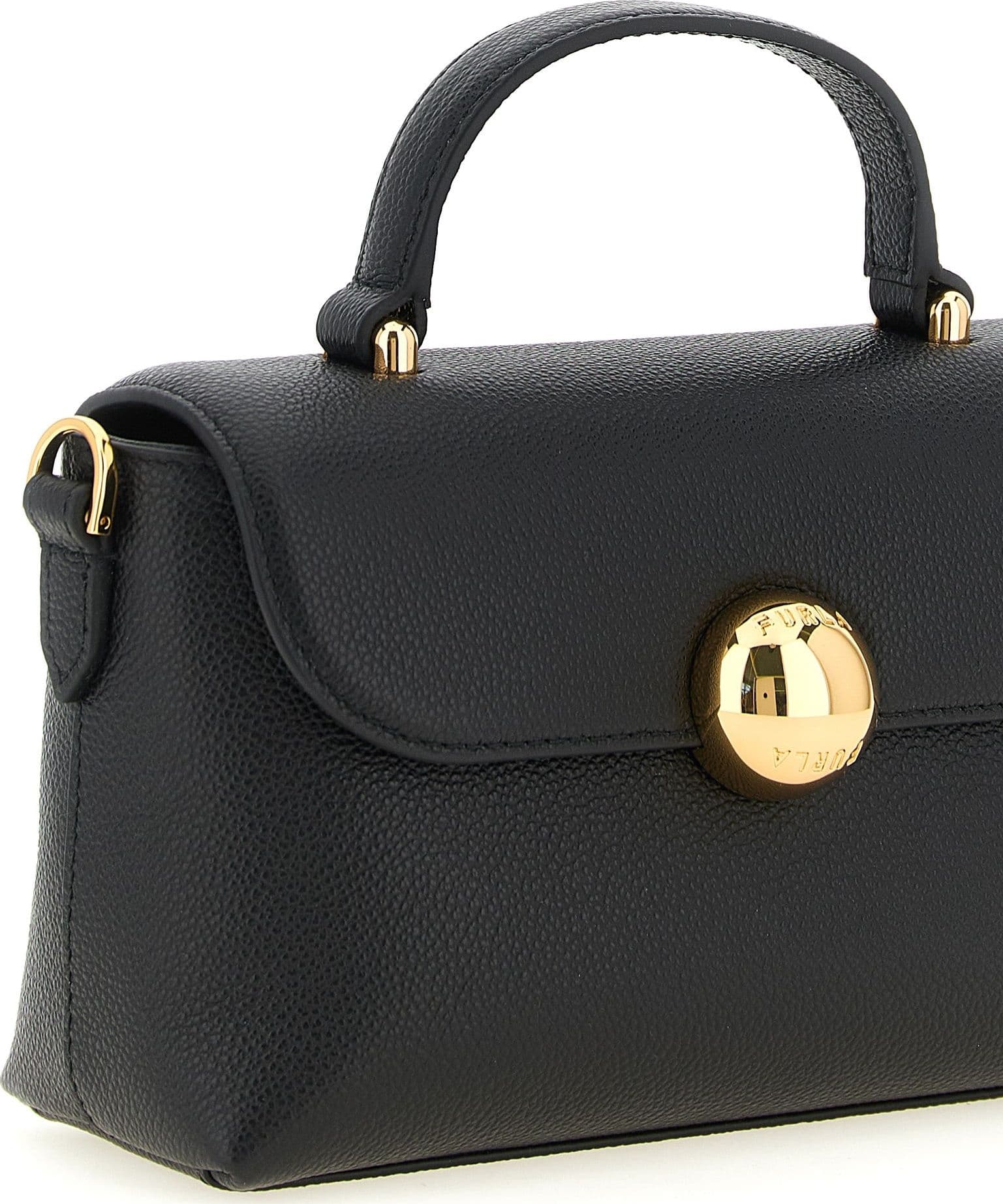 Furla Black Calfskin Handbag - 3