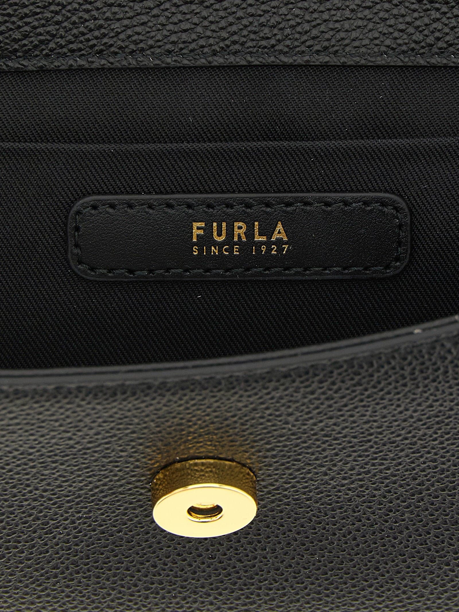 Furla Black Calfskin Handbag - 4