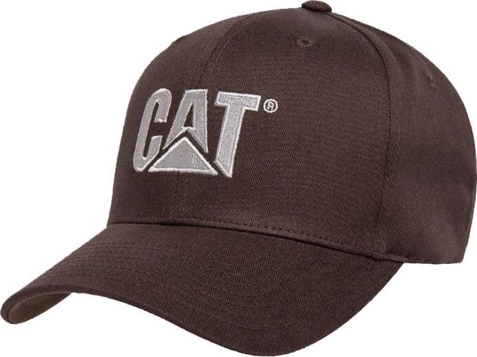 Caterpillar Cappello Trucker Flexfit Trademark W01700 Marrone - 2