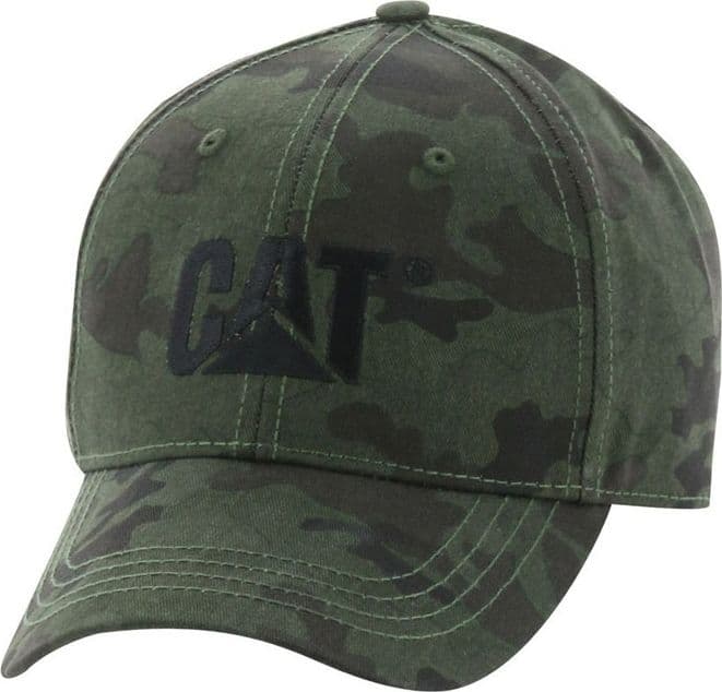 Caterpillar Cappello con Logo Ricamato in Cotone - 2