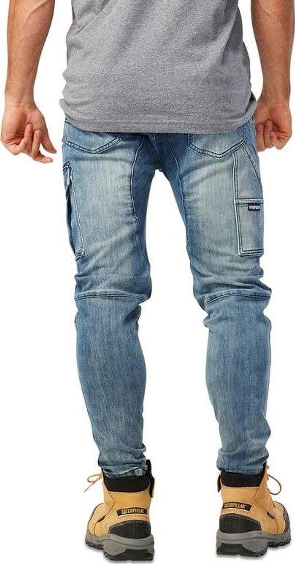 Caterpillar Dynamic Pants 1810033 Light Acid Wash - 2