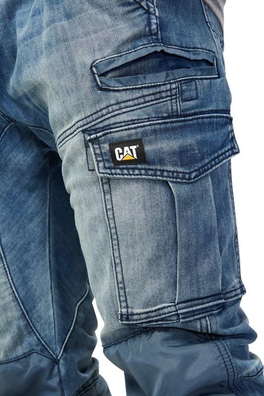 Caterpillar Dynamic Pants 1810033 Light Acid Wash - 3