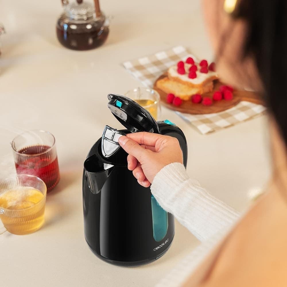 Cecotec Bollitore Elettrico 1,7L - Bollitore Acqua Thermosense 180 Black - 2