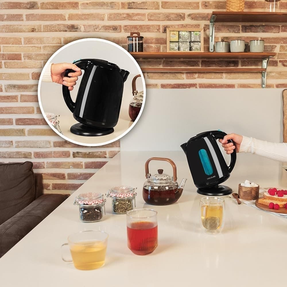 Cecotec Bollitore Elettrico 1,7L - Bollitore Acqua Thermosense 180 Black - 6