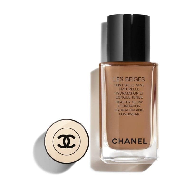 CHANEL LES BEIGES BR 132 Teint Belle Mine Naturel Hydratation Longue Fondotinta - 4