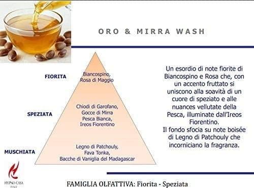 Essenza Concentrata Profuma Bucato per Lavatrice, (Oro e Mirra wash, 400ml) - 2