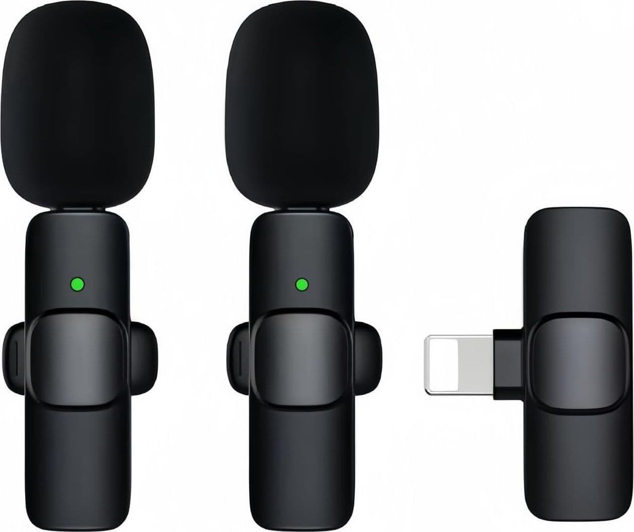 Microfono Lavalier professionale wireless K9 per iPhone iPad Microfono di regist