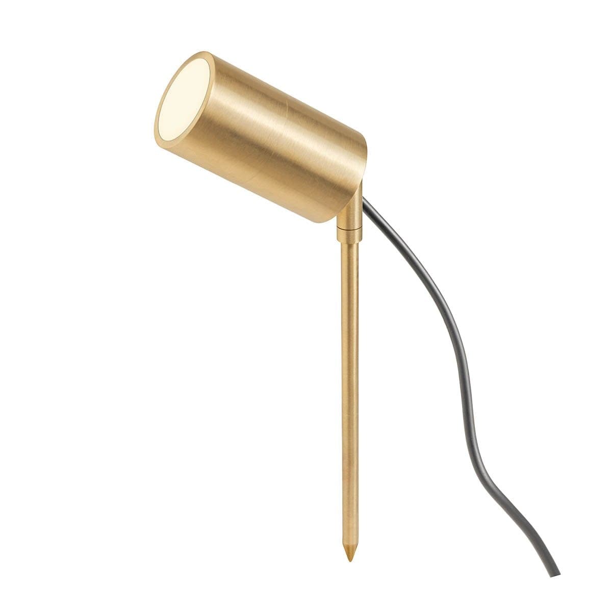 Lampada picchetto Redo Group STAKE 91169 91170 GU10 LED orientabile ottone - 4