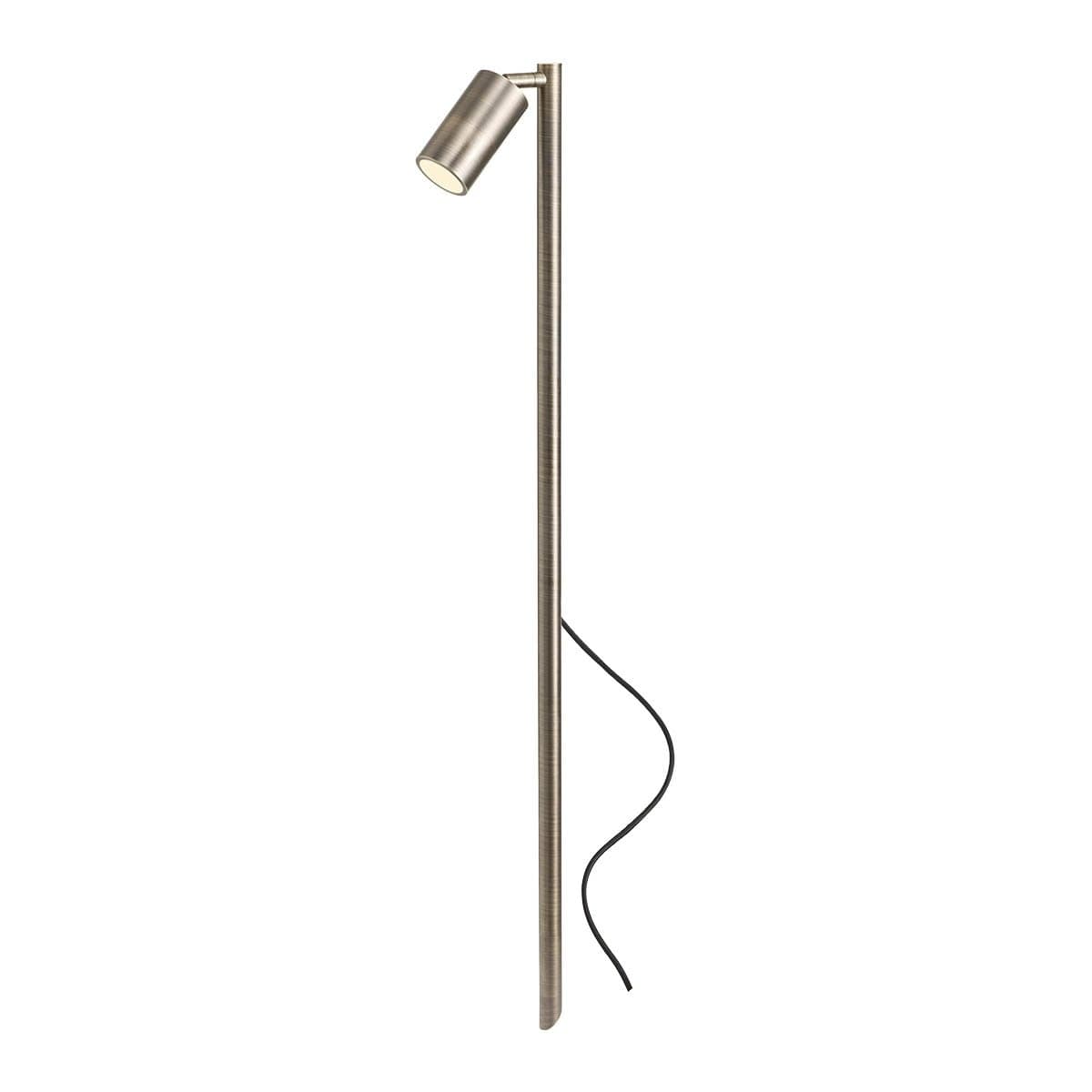 Lampada picchetto Redo Group STAKE 91171 91172 GU10 LED orientabile ottone - 3