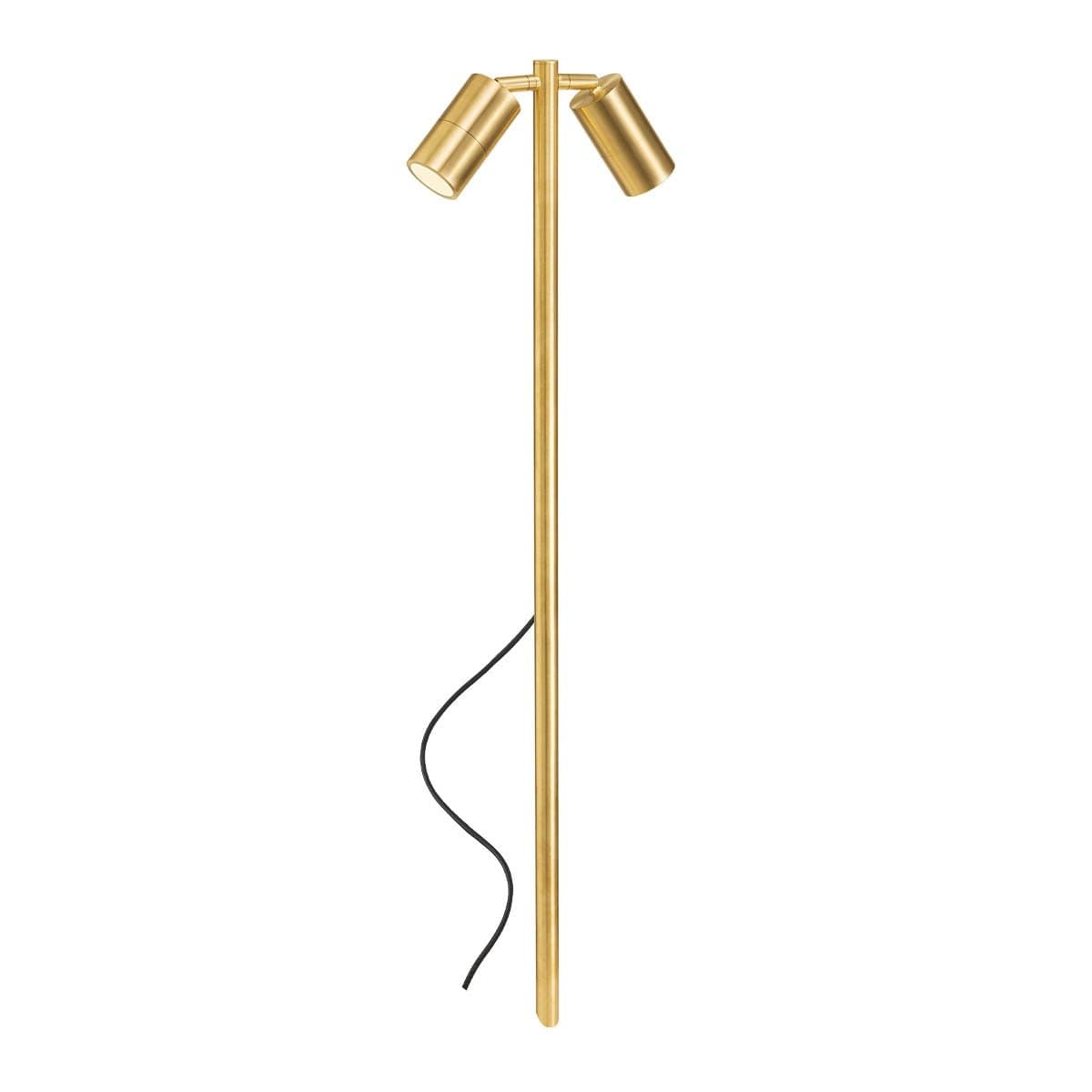 Lampada picchetto Redo Group STAKE 91173 91174 GU10 LED orientabile ottone - 4