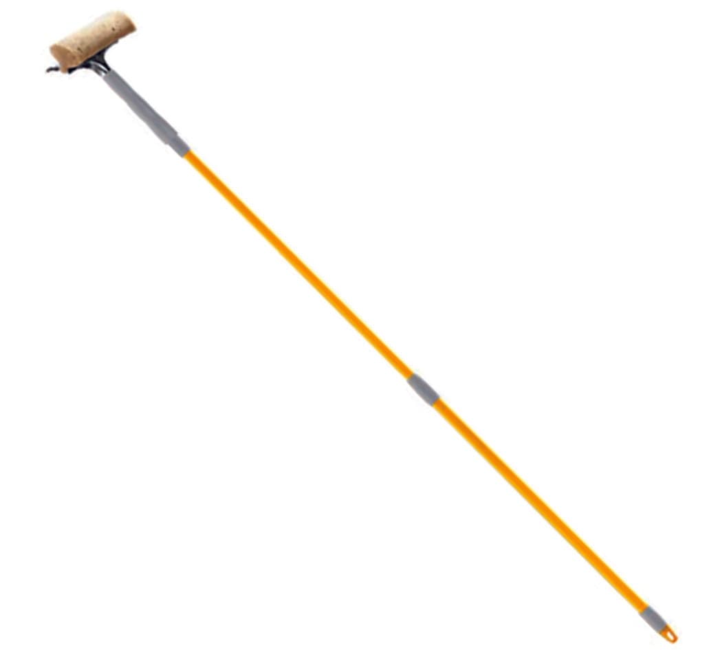 squizzo lavavetri telescopico con testa fissa e spugna da 20 cm - 3