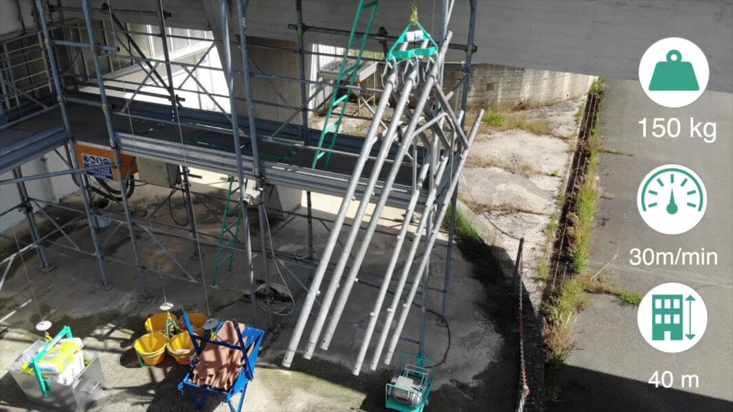 ELEVATORE AP 150 P-PONTEGGIO mod. 1140497 'IMER' - 5