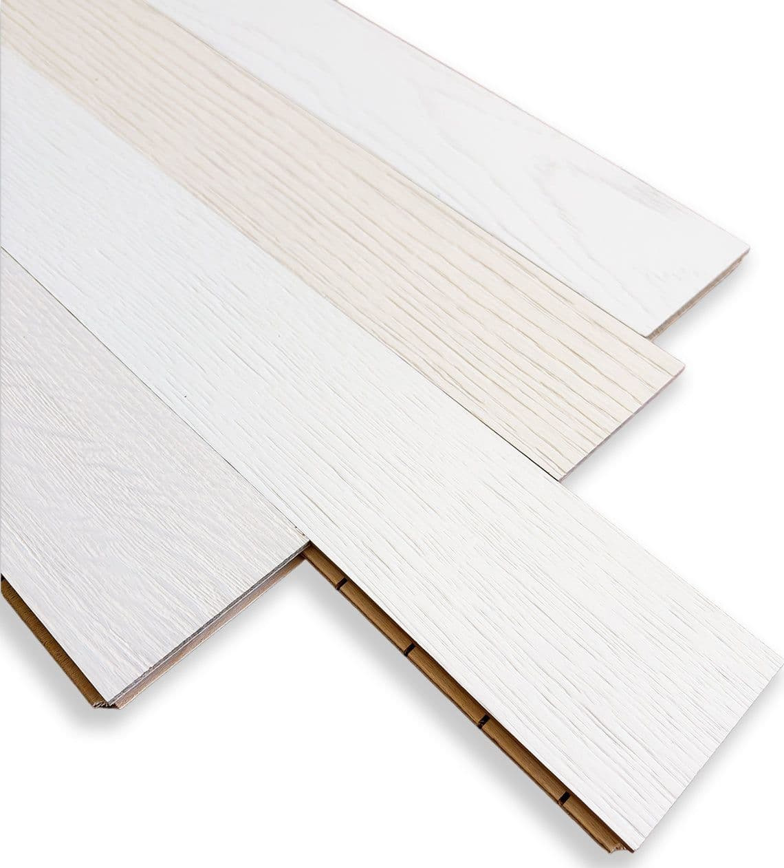 Parquet Prefinito in Rovere Sbiancato Garbelotto Spazzolato Verniciato Bianco-Grigio e Bianco-Latte 9x70x400/700 mm – Lotto 51 mq - 8
