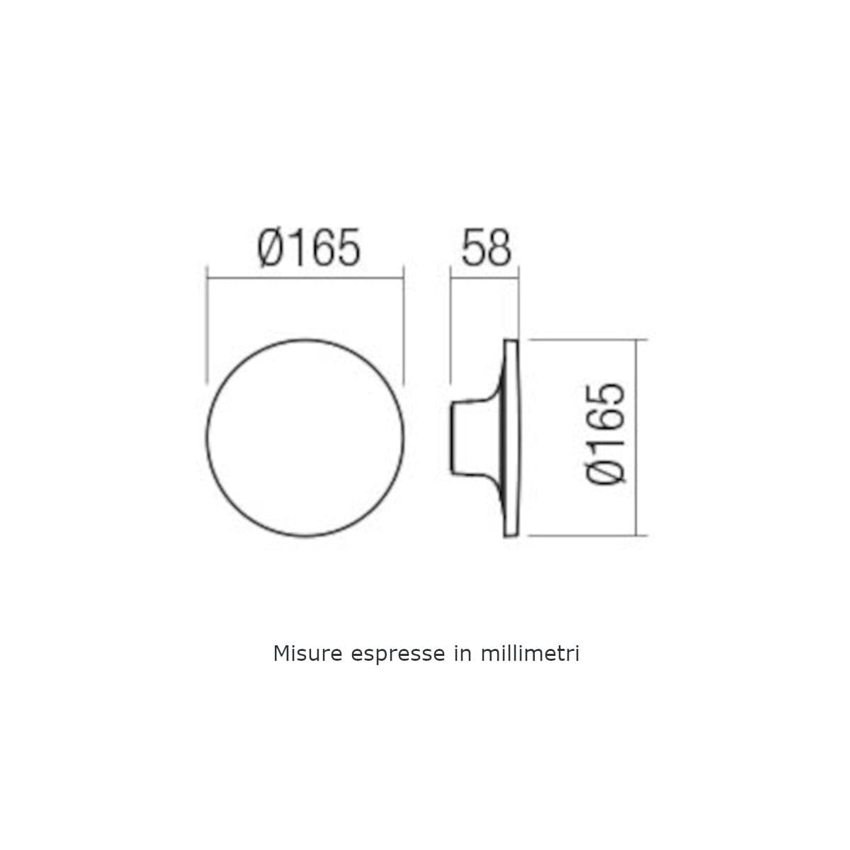 Applique moderno Redo Group AURA 90368 90369 LED IP65 ABS policarbonato - 5