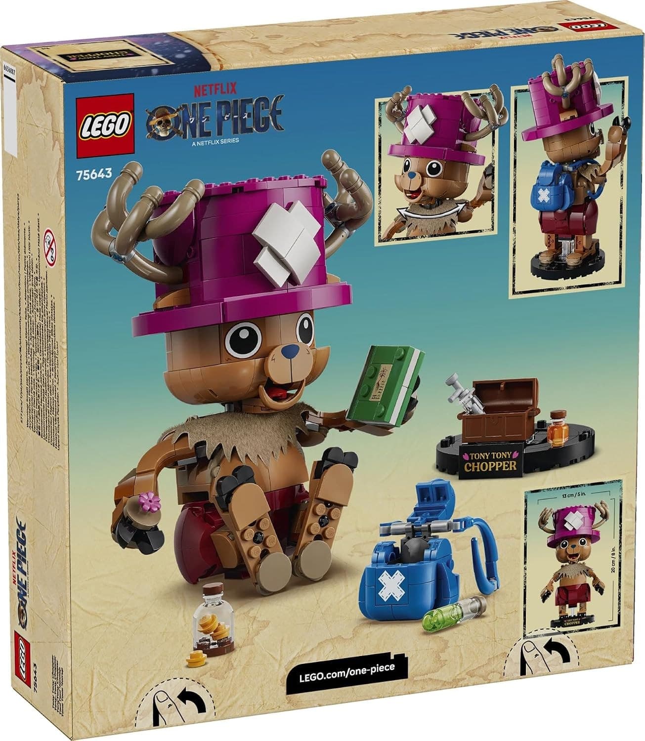 Lego One Piece - TonyTony Chopper 75643 - 6