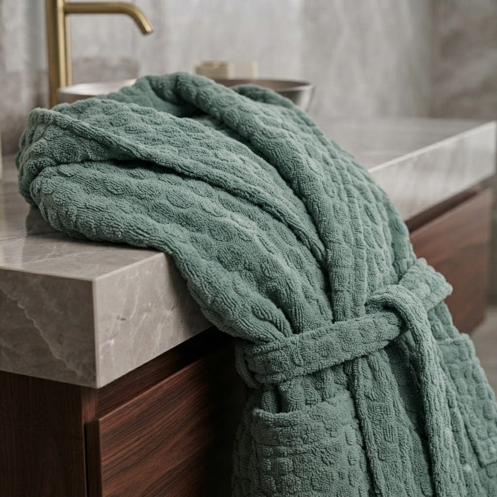 Accappatoio Papalina Jacquard Rue XXL Spugna di Cotone - 2