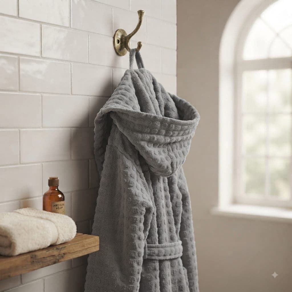 Accappatoio Papalina Jacquard Rue XXL Spugna di Cotone - 5