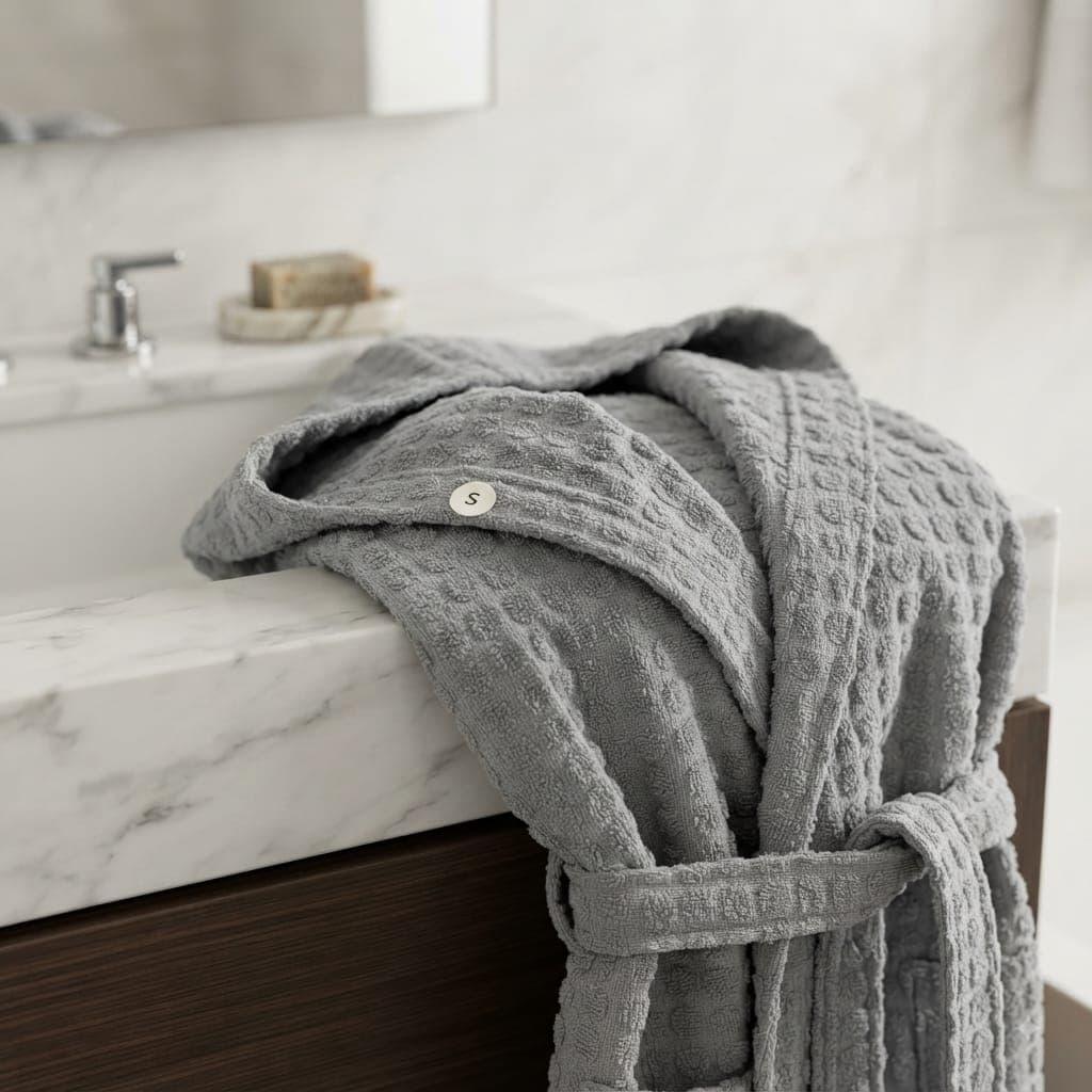 Accappatoio Papalina Jacquard Rue XXL Spugna di Cotone - 6