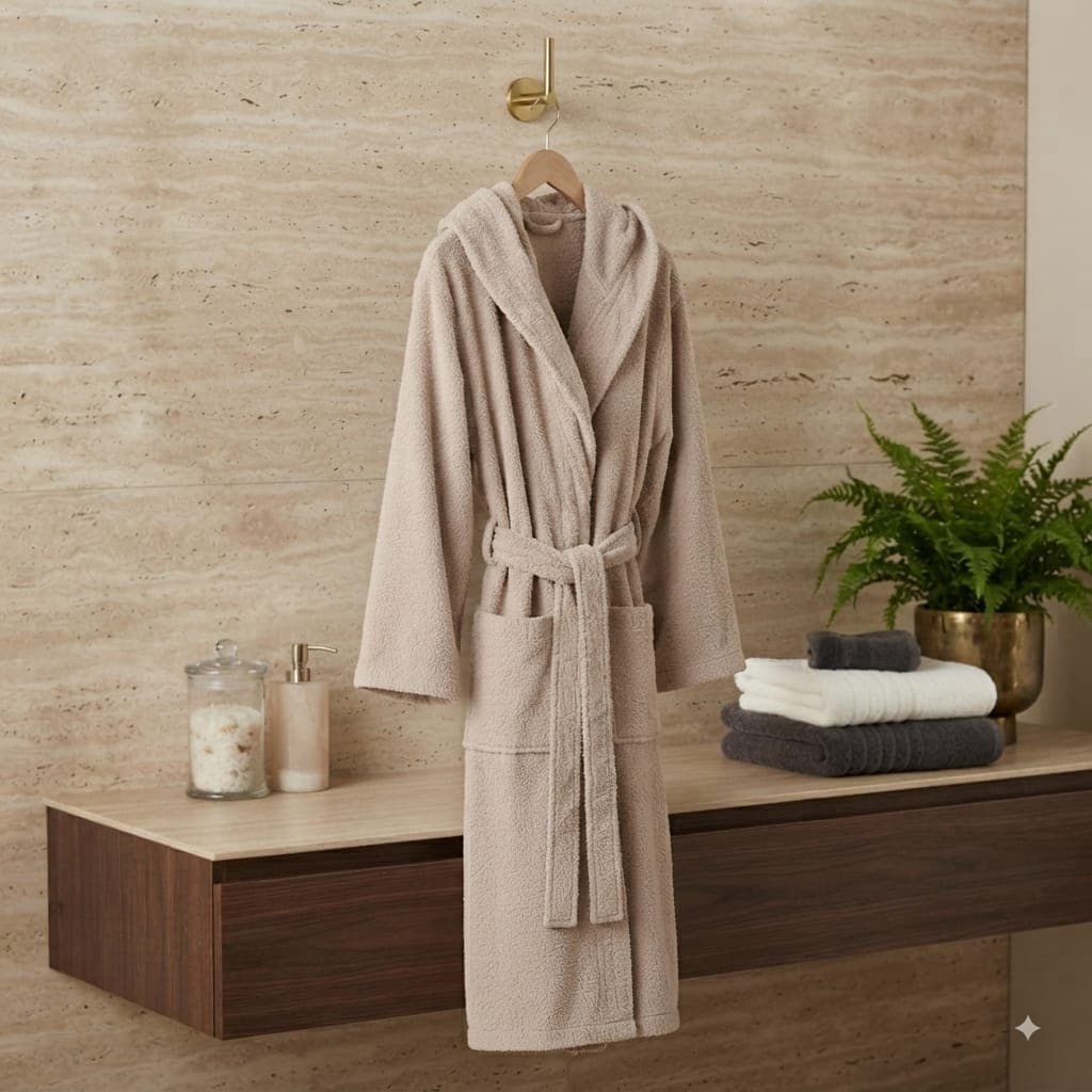 Accappatoio Milk And Honey Caledonia L Spugna di Cotone - 14